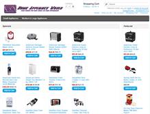 Tablet Screenshot of homeapplianceworld.com